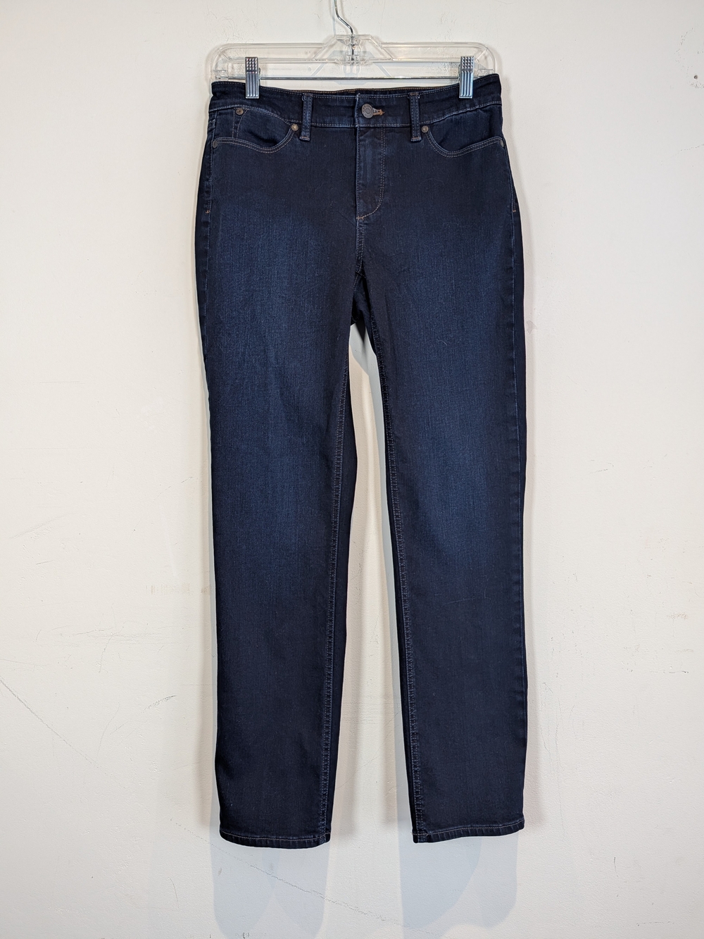 Talbots Straight Curvy Flawless Five Pocket Jeans, Size 2